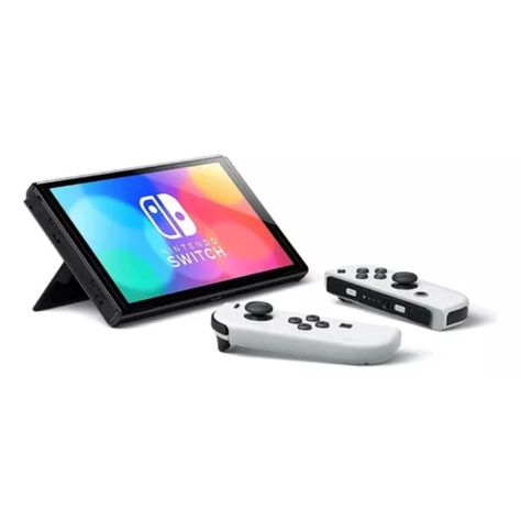 Nintendo Switch Oled 64gb Standard Color Blanco/negro-3