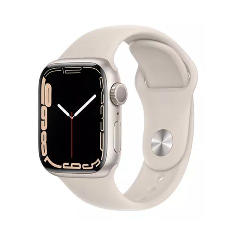 Apple Watch Series 7 gps 45mm Caja Aluminio blanco estelar-0