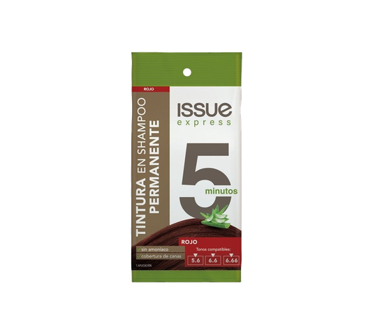Tinte en Shampoo Rojo Issue – Sachet-0