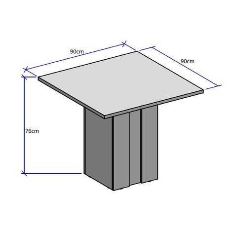 Mesa Duque 4 Legno Stone-2