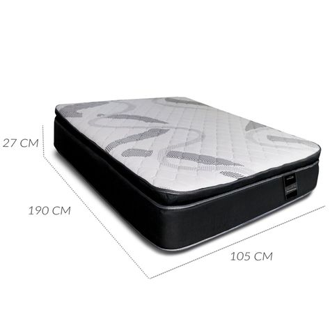 Colchón Sleepwell EuroTop OneSide 1.5 Plaza-3