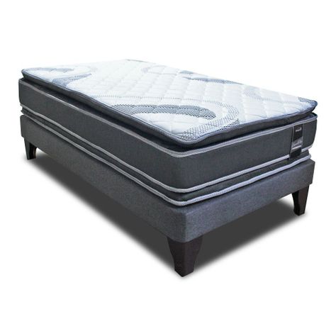 Cama Europea Sleepwell Pocket Dual Side 1.5 Plaza Box-0