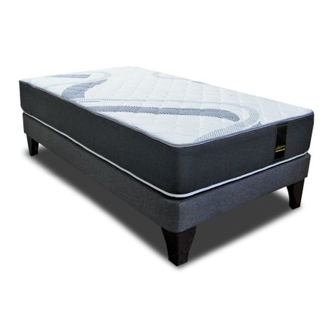 Cama Europea Sleepwell Pocket Luxory 1 Plaza-0
