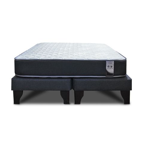 Cama Europea Sleepwell Equilibrium 2 Plazas Box-1
