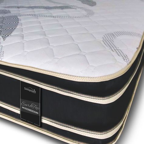 Colchón Sleepwell Eurotop DualSide 1.5 Plaza Box-2