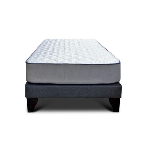 Cama Europea Espumix E1000 1.5 Plaza Box-1