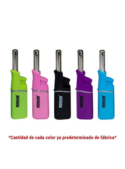 Pack 2 Encendedores Ronson Peque Multipropósito Unicolor-3
