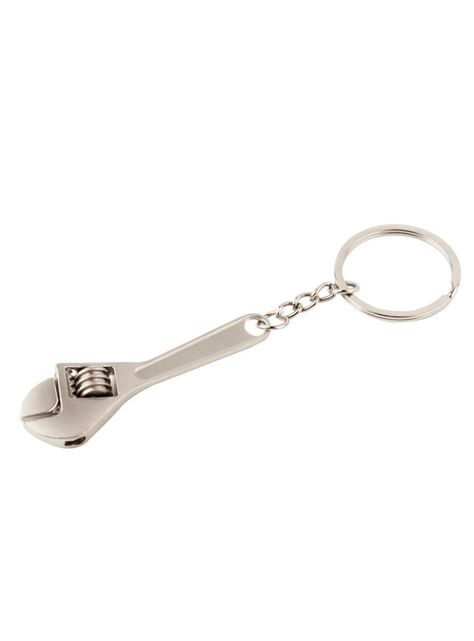 Llavero Metálico Funcional Mini Llave Inglesa-0