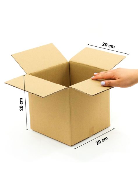 Cajas de Carton 20x20x20 cm Pack 10 Cajas Cajas Embalaje-1