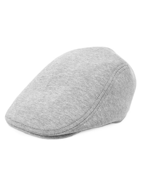 Boina Tradicional de Algodón Talla Estándar Gris-0