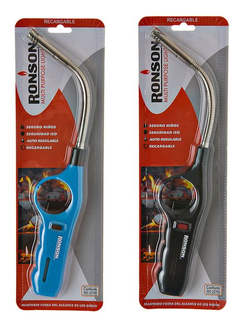 Ronson Tubo Flex Encendedor Multipropósito Negro-3