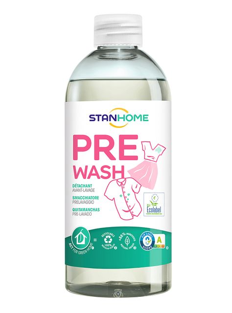 Quitamanchas Prelavado Stanhome Pre Wash Ecolabel 500 ml-0