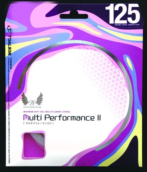 Cuerda de Tenis Toalson Multi Performance II 1,25 set 12m-0