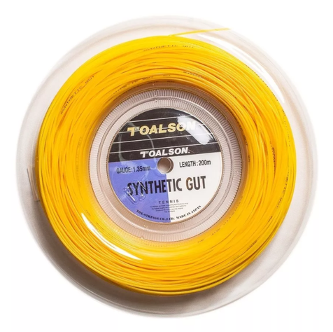 Cuerda de Tenis Toalson Synthetic Gut 1,35 rollo 200m-0