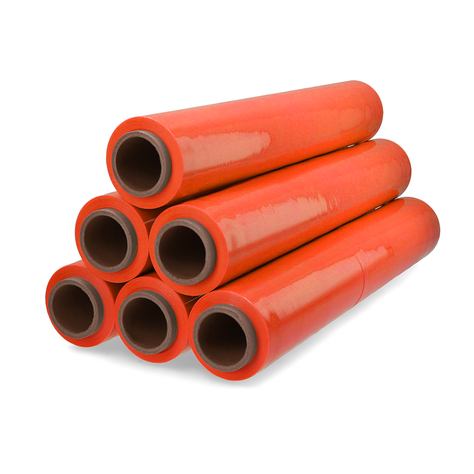 Film Stretch Naranja 1,7kg (350m) Pack Mayorista Caja 6 Uds-0