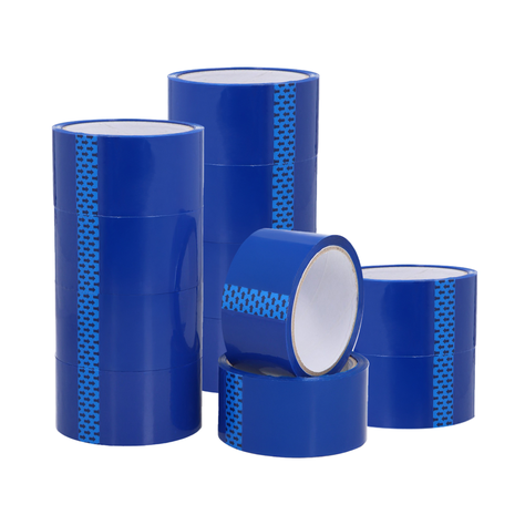 Cinta De Embalaje Azul 48mm*40m - Pack Mayorista - 12 Uds-0
