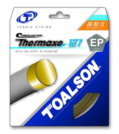 Cuerda de Tenis Toalson Cyber Blade Thermaxe 1,27 rollo 200m-1