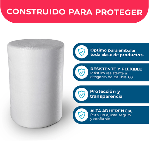 Rollo Plástico Burbuja 25m*1m Pack Mayorista-2