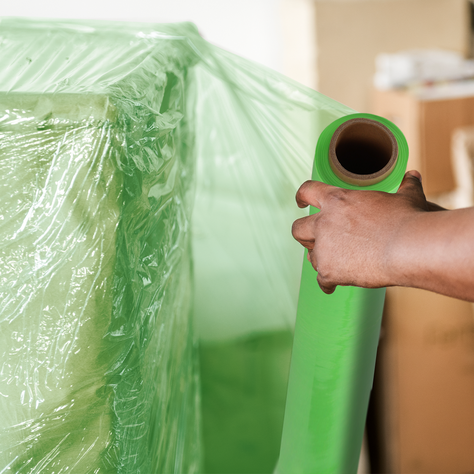 Film Stretch Verde 1,7kg (350m) - Pack Mayorista - Caja 6 Uds-7