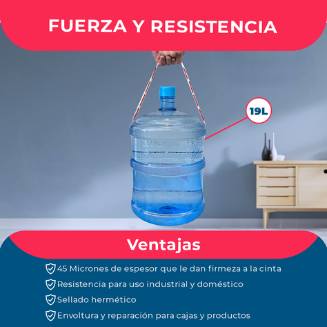 Cinta De Embalaje Frágil 48mm*40m - Pack Mayorista - 6 Uds-3