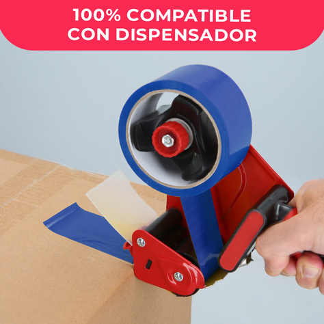 Cinta De Embalaje Azul 48mm*40m - Pack Mayorista - 72 Uds-4
