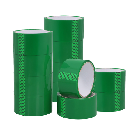 Cinta De Embalaje Verde 48mm*40m - Pack Mayorista - 12 Uds-0
