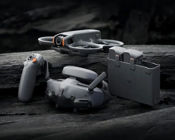 Drone Dji Avata 2 Fly More Combo 3, Color Gris Oscuro-7