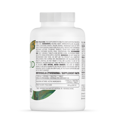 FOLIC ACID 90 TABS-1