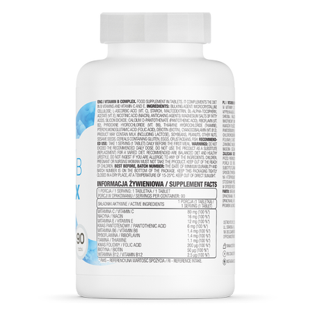 VITAMIN B COMPLEX 90 TABS-1