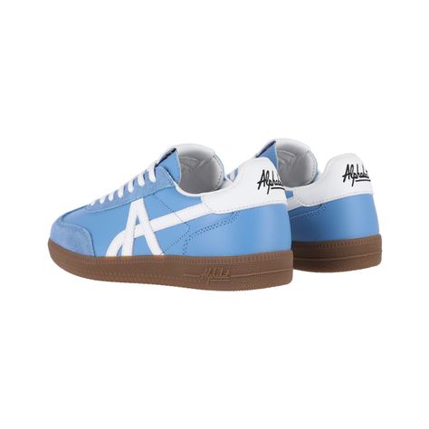 Zapatillas Mujer Monterey 301 Alphabet Azules/Blancas-3