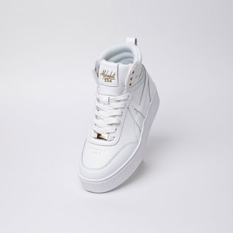 Zapatillas ALPHABET Blanca Mujer Cloud Walk High  334-4