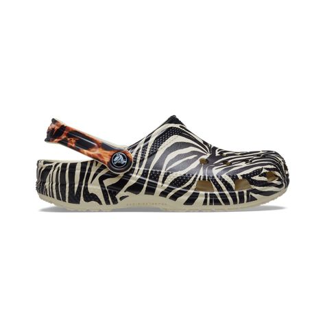 Zueco Crocs Classic Animal Remix Mujer Bone/Multi Animal-1