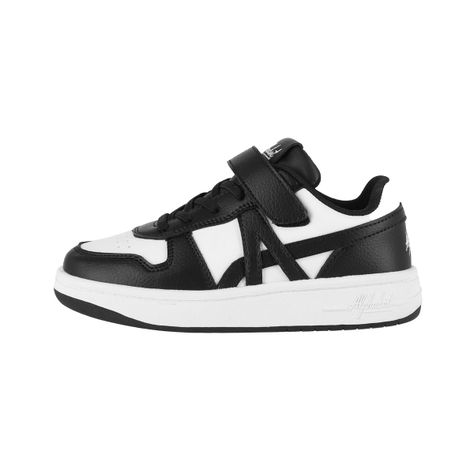 Zapatillas Niños Wattles Alphabet Blancas/Negras-1