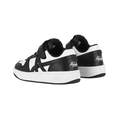 Zapatillas Niños Wattles Alphabet Blancas/Negras-3