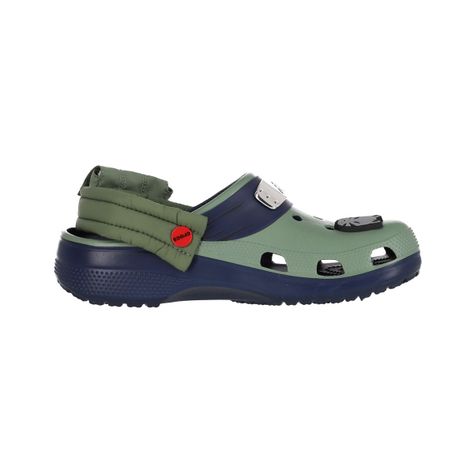 Zueco Crocs Classic x Naruto Kakashi Unisex Verde-2