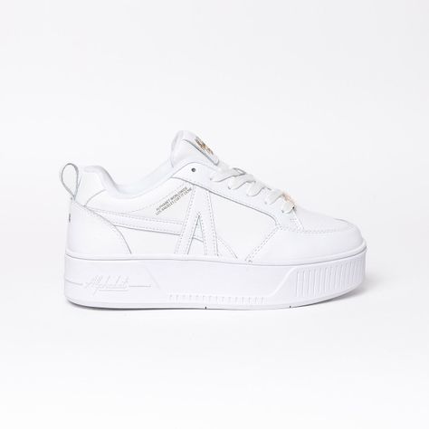Zapatillas ALPHABET Blanca Mujer Cloud Walk Low 334-0