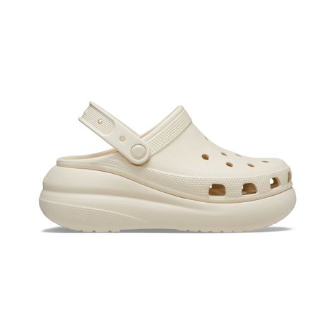 Zueco Crocs Classic Crush Mujer Bone-1