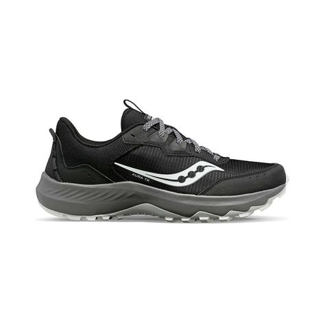 Zapatilla Saucony Aura TR Hombre Black/Gravel-1