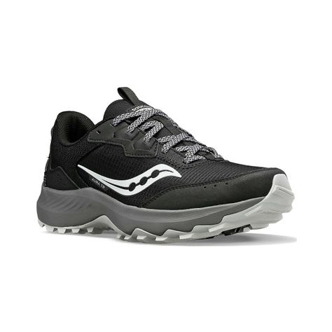 Zapatilla Saucony Aura TR Hombre Black/Gravel-2