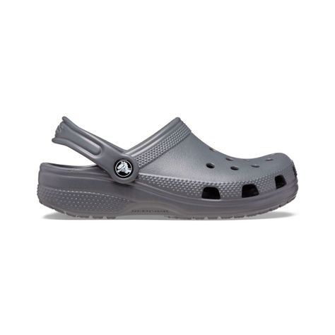 Zueco Crocs Classic Clog K SltGry Niño Gris-1