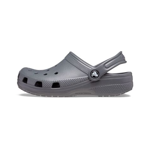 Zueco Crocs Classic Clog K SltGry Niño Gris-2