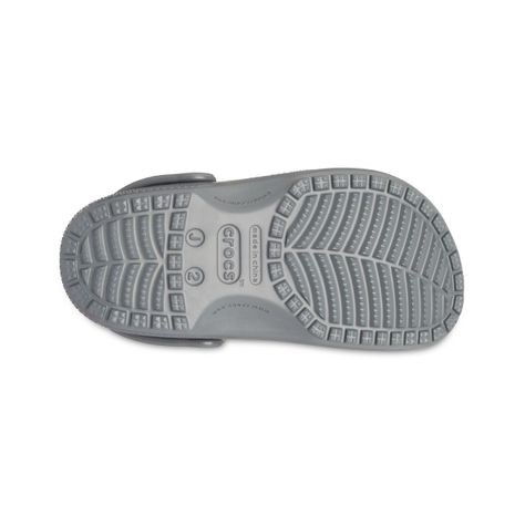 Zueco Crocs Classic Clog K SltGry Niño Gris-3