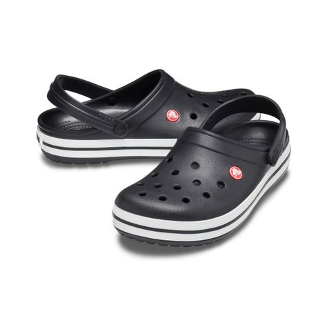 Zuecos Unisex Crocs Crocband Black-6
