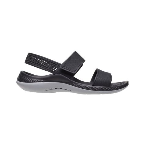 Sandalia Crocs LiteRide 360 Unisex Black/Light Grey-1
