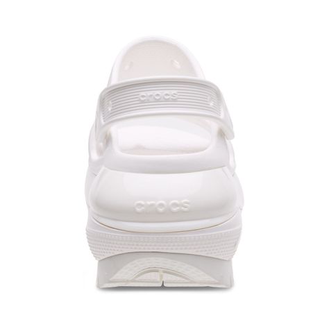 Sandalia Crocs Classic Mega Crush Mujer White-4