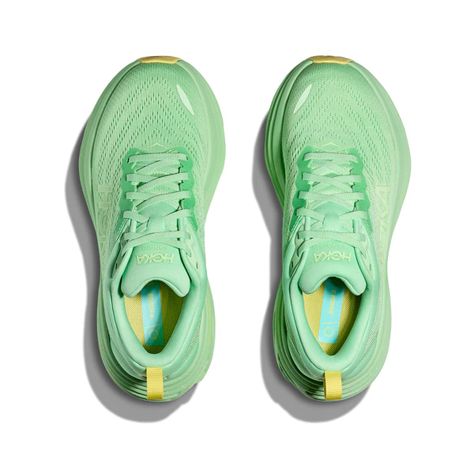 Zapatilla Hoka Bondi 8 Hombre Lime Glow/Lemonade-1