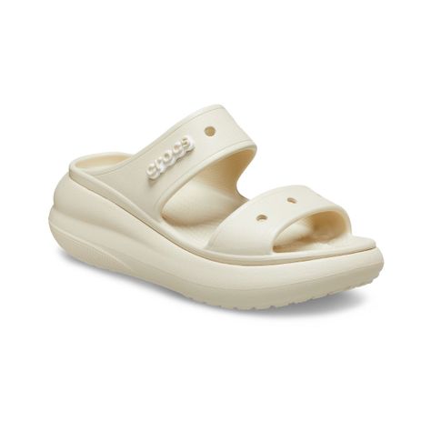 Sandalia Crocs Classic Crush Mujer Blanco-0