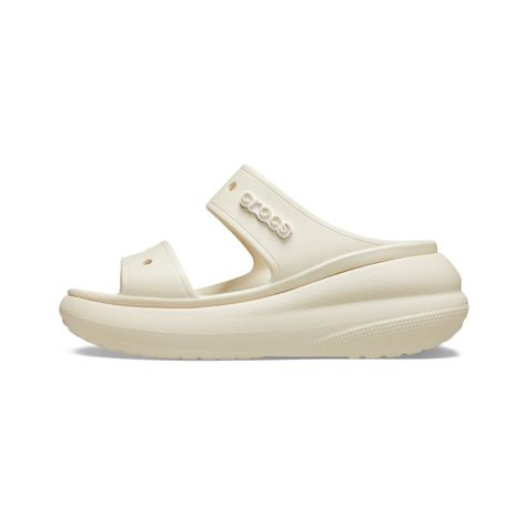 Sandalia Crocs Classic Crush Mujer Blanco-2