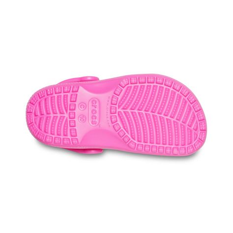 Zueco Crocs Classic Niña Electric Pink-3