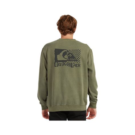 Polerón Quiksilver Southwest Waves Hombre Thyme-2